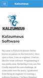 Mobile Screenshot of kalzumeus.com