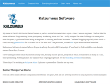 Tablet Screenshot of kalzumeus.com
